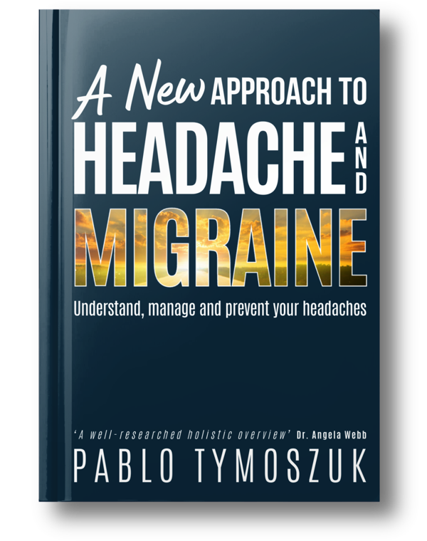 Book cover of A New Approach to Headache and Migraine, written to help readers find lasting relief. 
